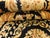 Hand Knotted Black and Gold Rug. 8'x 7'10" For Sale - Image 10 of 12
