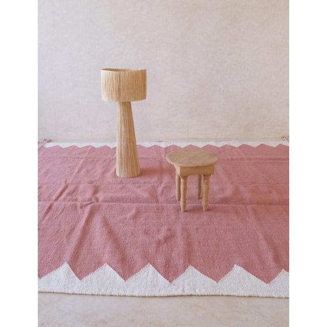 Textile Minimalist Kilim Rug - 11.4 X 8.8 Ft For Sale - Image 7 of 8