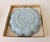 Glass 1950s Anchor Hocking Delphite Blue Egg Plate With 14k Gold Trim - Unused and Mint in Box For Sale - Image 7 of 9