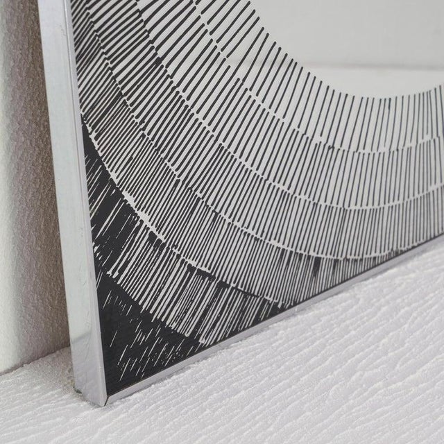 1980s Postmodern Art Mirror from Deknudt Belgian, 1980s For Sale - Image 5 of 8