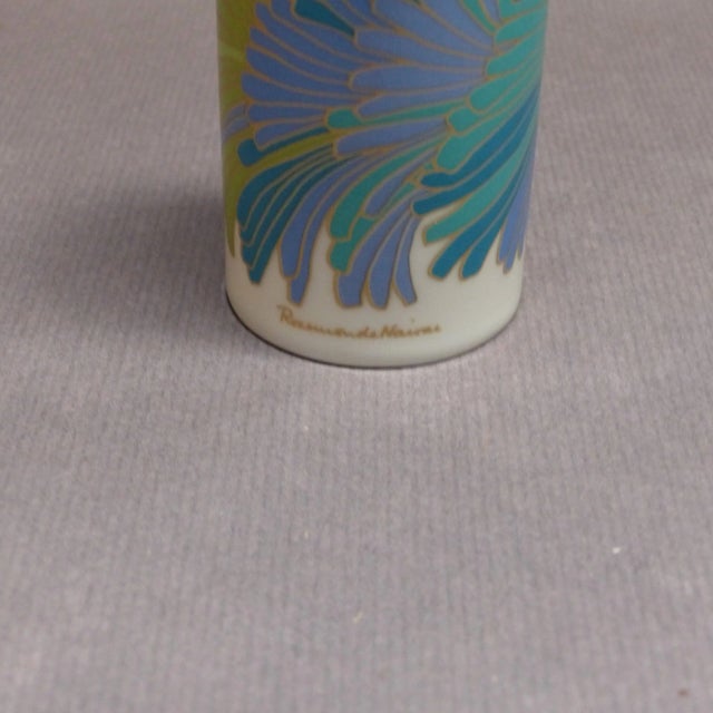 Ceramic Porcelain Vase by Rosamunde Nairac for Rosenthal Studio Line, 1980s For Sale - Image 7 of 10