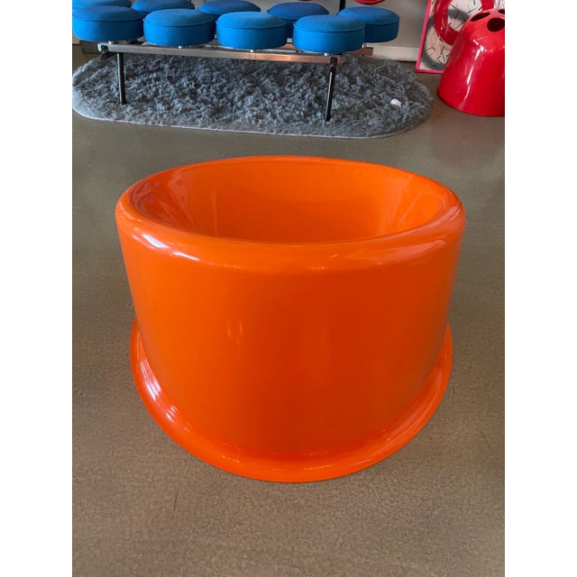 Mid-Century Modern Vintage Panto Pop Lounge Chair Verner Panton Innovation Design Studio For Sale - Image 3 of 10