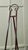 Folding Wire Work Picture Easel Display, 1970 For Sale - Image 4 of 8