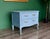 1970s Pair of French Provincial Light Blue Lacquered Nightstands For Sale - Image 14 of 15