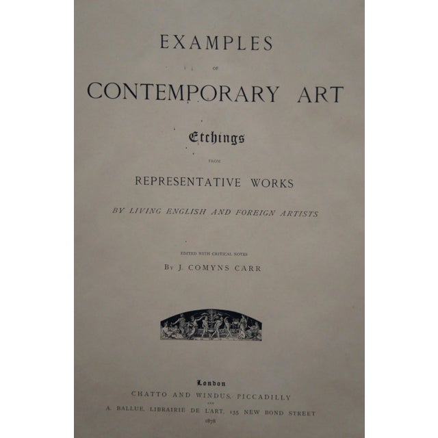 Antique French Les Cadeaux De Noce Baroque Wedding Palace Etching 25" For Sale - Image 12 of 12