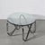 Modern Sculptural Tubular Chrome Free Form Coffee Table For Sale - Image 3 of 6