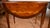 1950s English Hepplewhite Birdseye Maple Banded Walnut Pembroke Drop Leaf Tables For Sale - Image 4 of 18
