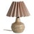 This charming mid-century brown speckled stoneware table lamp by ego was crafted by ego stengods in lidköping, sweden...
