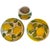 Hand-Painted Lemon Motif Italian Serving Dishes- Set of 3 For Sale In Washington DC - Image 6 of 11