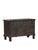 Brown Antique Indian Teakwood Pitara Chest Console For Sale - Image 8 of 8