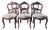 Louis Philippe Mahogany Chairs, Set of 6 For Sale