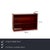Olinto Wooden Sideboard in Red from B&b Italia / C&b Italia, Set of 3 For Sale - Image 4 of 18