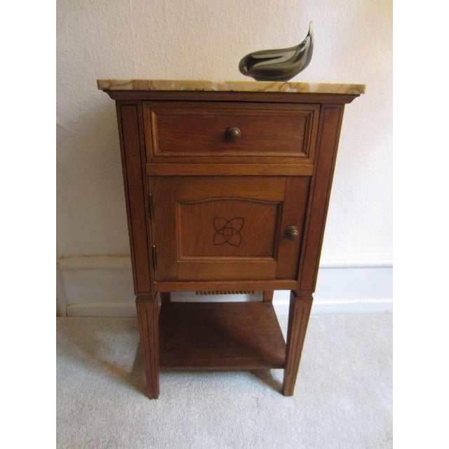 Antique Bedside Table, 1900s For Sale - Image 9 of 10