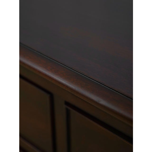 Henkel Harris Mahogany 9 Drawer Dresser For Sale - Image 9 of 18