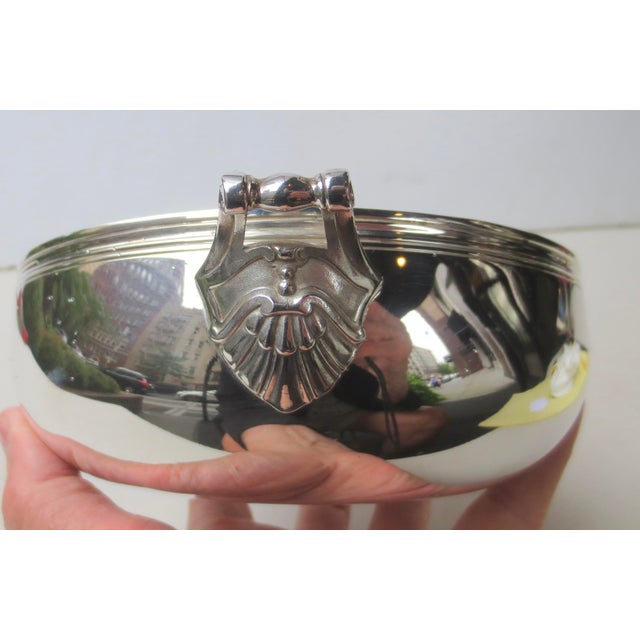 Modern Late 20th Century Christofle Ice Bowl Silverplate For Sale - Image 3 of 5