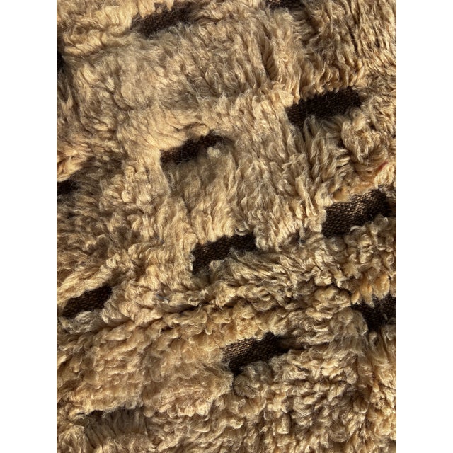 1990s Large Moroccan Mrirt Beni Ouarain Wool Rug, 1990 For Sale - Image 5 of 14