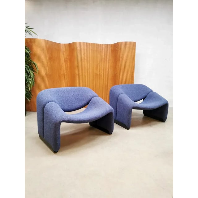Mid-Century Modern Mid-Century Dutch F598 Groovy M Easy Chair by Pierre Paulin for Artifort, 1970s For Sale - Image 3 of 10