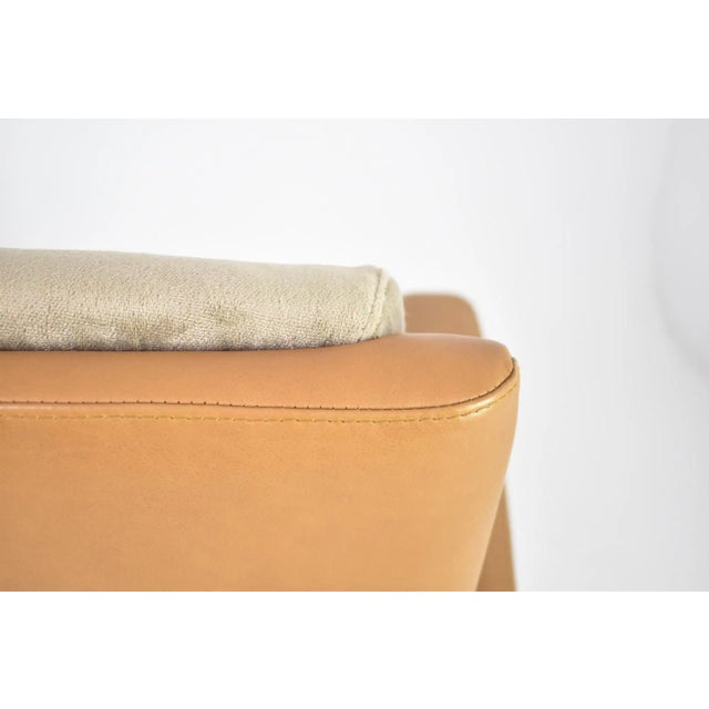 French Lounge Chairs Attributed to Raphaël Raffel for Apelbaum, 1970s For Sale - Image 12 of 13