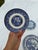 Blue Chinosierie China Wall Plates - A Set For Sale - Image 4 of 10