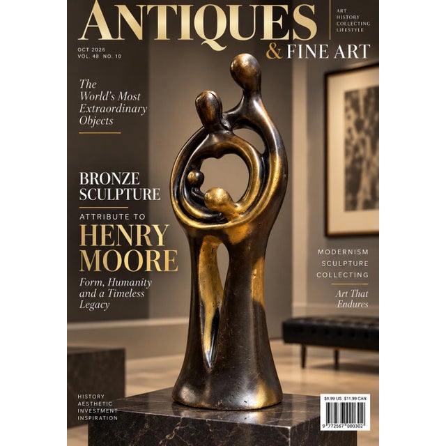 Figurative 1950s Attribute to Henry Moore Sculpture For Sale - Image 3 of 12