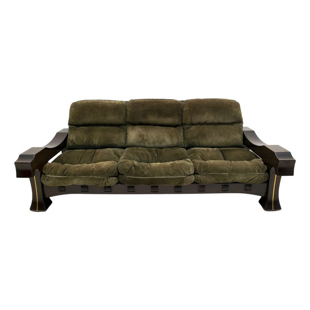 Mid-Century Modern Italian Sofa, 1970s For Sale