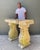 Sculpture Materials Vintage Ornate Cement Console Table For Sale - Image 7 of 16