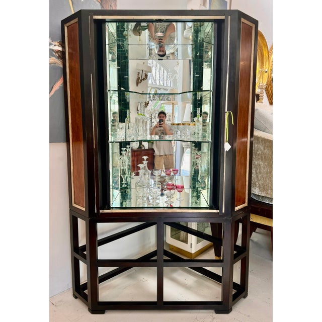 Therien Workshops for Dessin Fournir Cocktail Dry Bar Cabinet For Sale In Los Angeles - Image 6 of 9