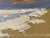 Coastal Abstract Seascape Palette Knife Painting Signed Baldwin For Sale - Image 3 of 9