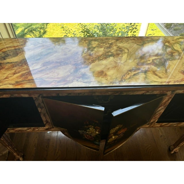 French Hand Painted Table For Sale - Image 17 of 17