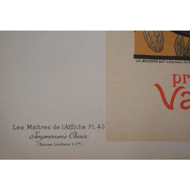 Adolphe Willette, Van Houten, Woman and Cocoa, 1895, Original Lithograph For Sale - Image 6 of 9