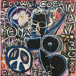 Kokian, Magda Peace (Oxygen), 2019, Mixed Media For Sale