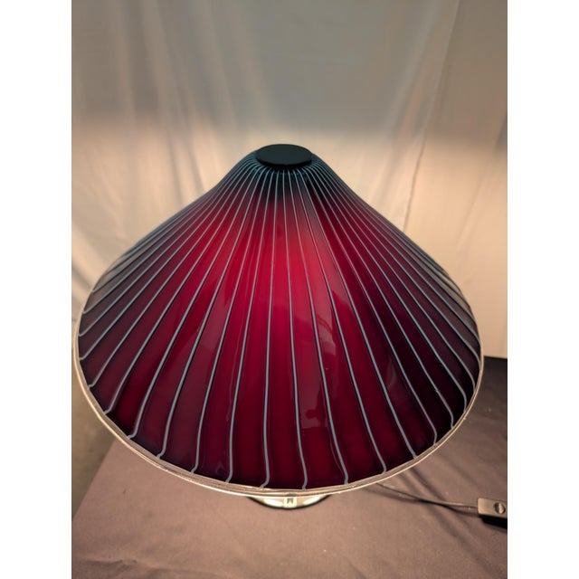 Black Postmodern Table Lamp, Late 1970s For Sale - Image 8 of 9
