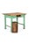 French Side Table in Green Paint For Sale - Image 5 of 13