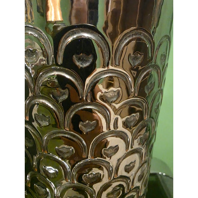 Ceramic Table Lamp by Aldo Londi for Bitossi, 1960s For Sale - Image 6 of 13