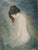 2000 - 2009 Bernard Charoy, Dominique Against a Blue Background, Nude, Lithograph For Sale - Image 5 of 5