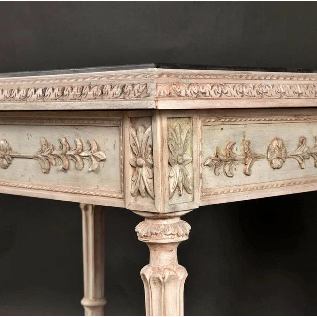 Baroque Italian Table by Pietra Dura, 19th Century For Sale - Image 3 of 5