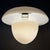1920s Vintage Scandinavian Pendant Lamp in Glass and Chrome, Sweden, 1920s For Sale - Image 5 of 14