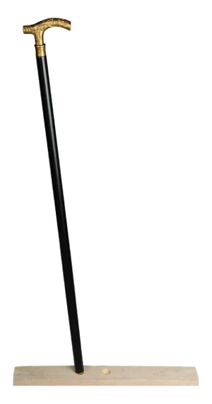 Art Nouveau Walking Stick in Bronze