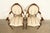 1960s Karges Style French Regency Louis XVI Carved Mahogany and Gold Gilt Armchairs, Pair For Sale - Image 5 of 14