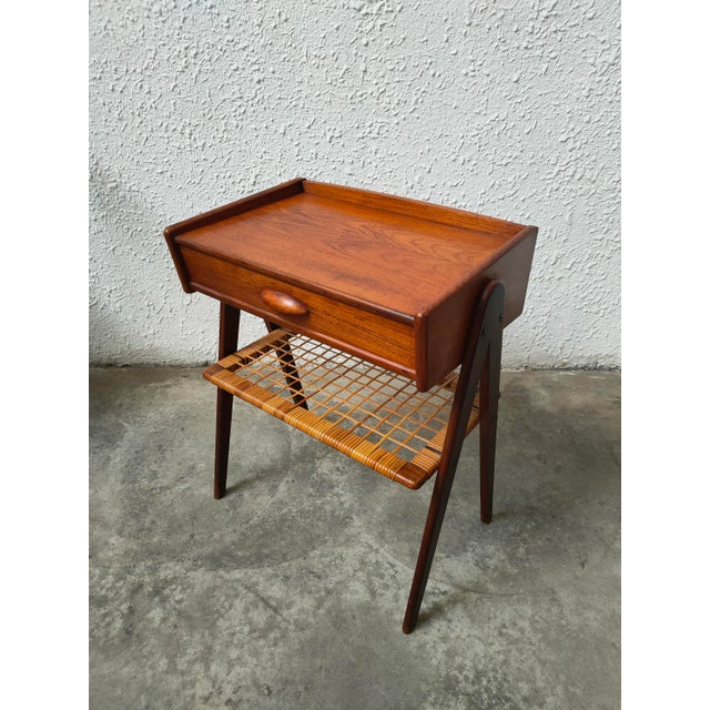 Danish Teak Nightstand by Soren Rasmussen, 1970 For Sale - Image 15 of 15