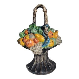 Early 20th Century Cast Iron Door Stop For Sale