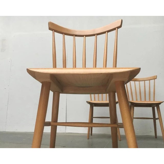Wood Mid-Century German Dining Chairs, Set of 3 For Sale - Image 7 of 18
