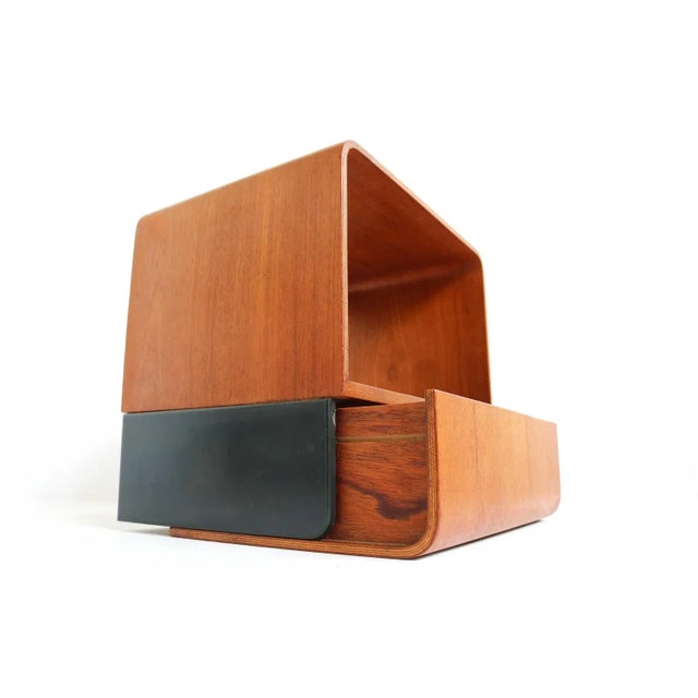 Wood Vintage Nightstand by Friso Kramer for Auping, 1960s For Sale - Image 7 of 13