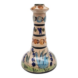 1960s Tonalá Mexico Ceramic Candlestick For Sale
