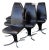 Cattelan Italia Betty Embossed Crocodile Dining Room Chairs, Set of Six For Sale