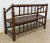 Antique French Provincial Baluster Bench in Turner's Chairs Style For Sale - Image 5 of 8