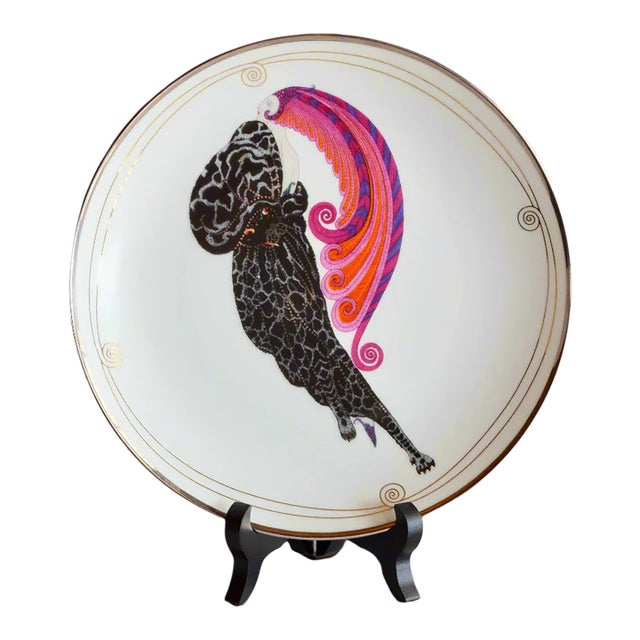 Erté "Beauty and the Beast" Limited Edition Plate For Sale