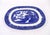 This lovely platter was made in England and has a deep cobalt color. It's marked "Made in England" on the back, but I'm...