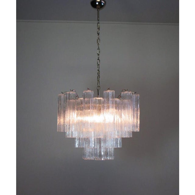 Chandelier Tronchi by Toni Zuccheri for Venini, Murano, 1990s For Sale - Image 13 of 18