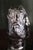 Silver 1990s Set of 3 Brutalist Head Sculptures From Italy For Sale - Image 8 of 12